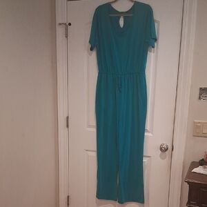 Espresso Teal Women's Jumpsuit